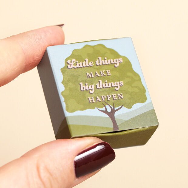 Tiny Matchbox Ceramic Acorn - The Flower Crate