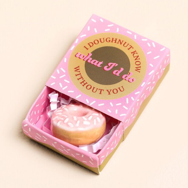 Tiny Matchbox Ceramic Doughnut - The Flower Crate