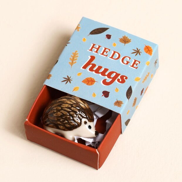 Tiny Matchbox Hedgehog Token - The Flower Crate