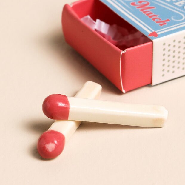 Tiny Matchbox Matches Token - The Flower Crate