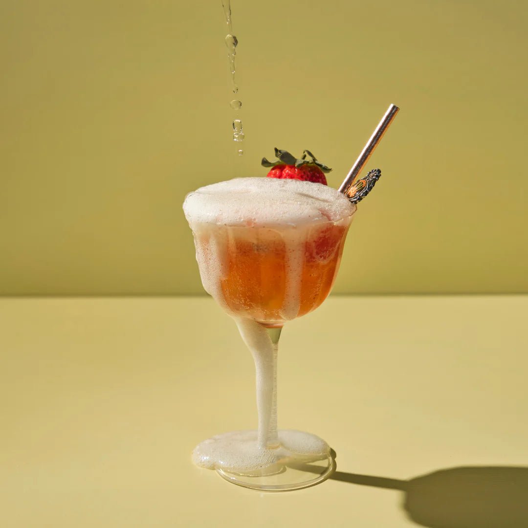 Tippl Frosties - Strawberry, Tarragon &amp; Prosecco Granita - The Flower Crate