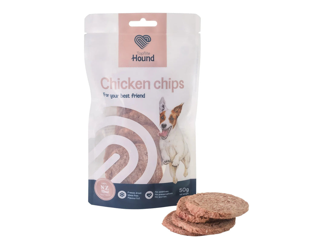 Topflite - Hound Range, Chicken Chips - The Flower Crate