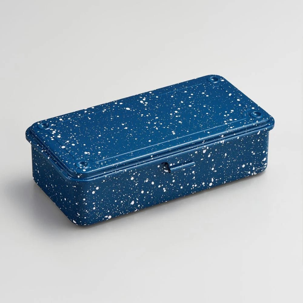 Toyo Steel - T - 190 Trunk Toolbox, Japanese Indigo - The Flower Crate