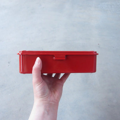 Toyo Steel - T - 190 Trunk Toolbox, Red - The Flower Crate