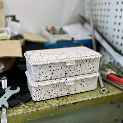 Toyo Steel - T - 190 Trunk Toolbox, White Indigo - The Flower Crate