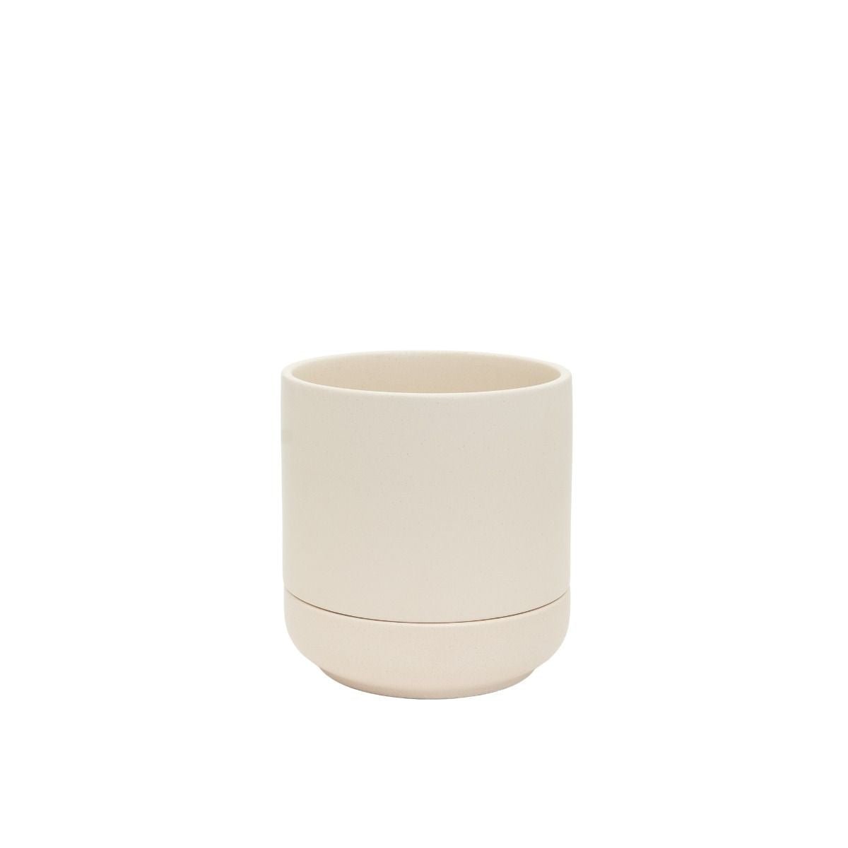 Troy Self Watering Planter, Small Chalk - The Flower Crate