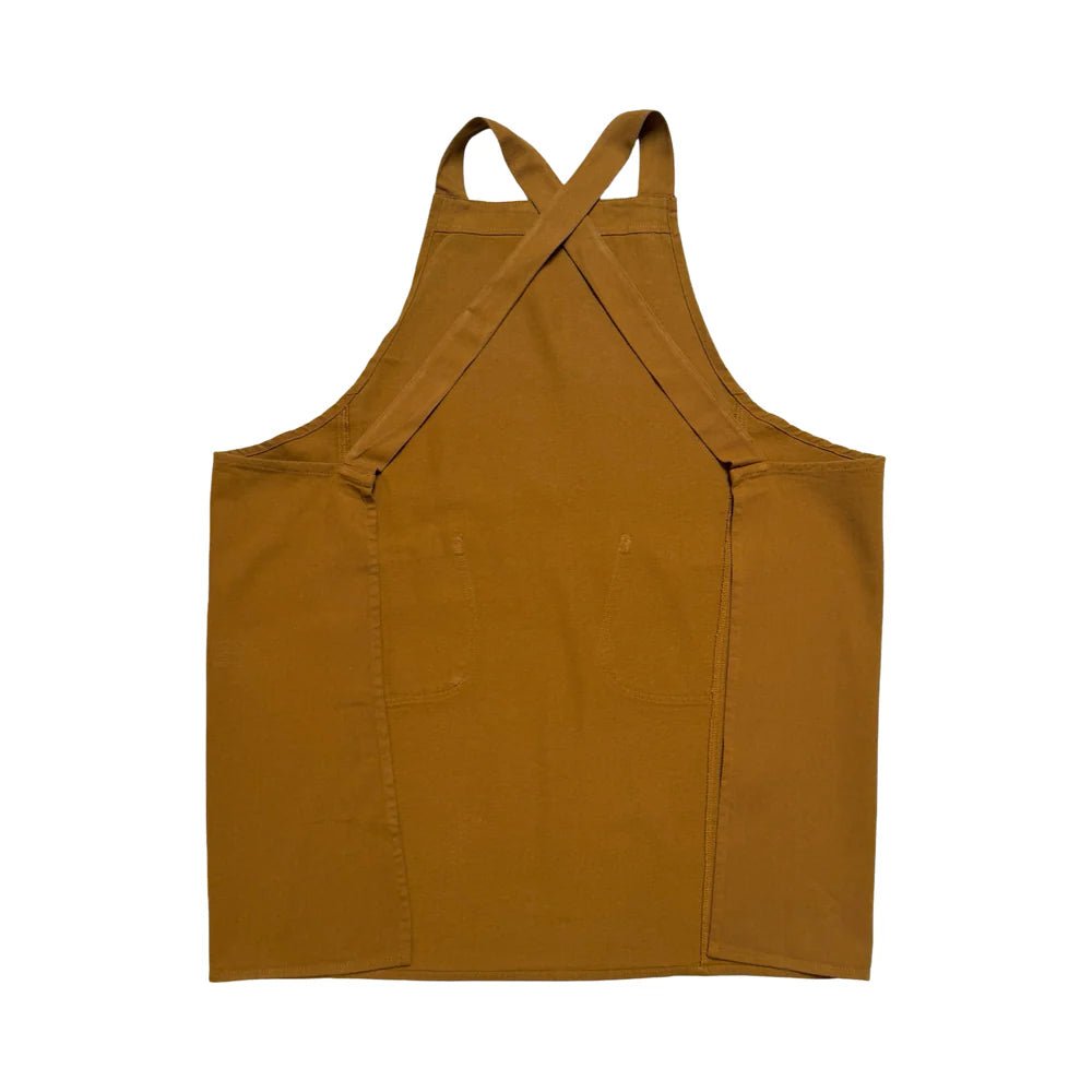 Turmeric Canvas Apron - The Flower Crate