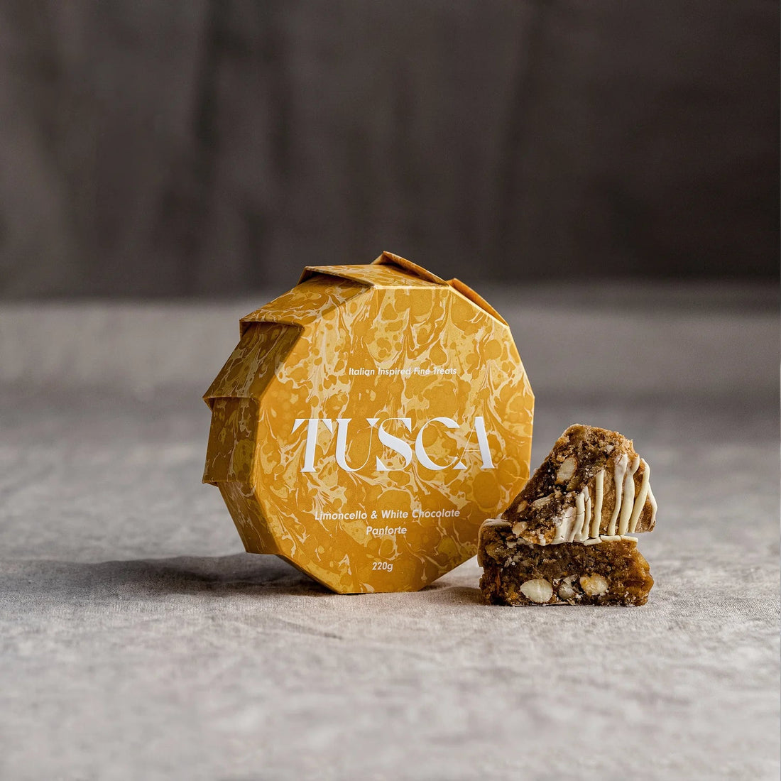 Tusca - Limoncello & White Chocolate Panforte - The Flower Crate