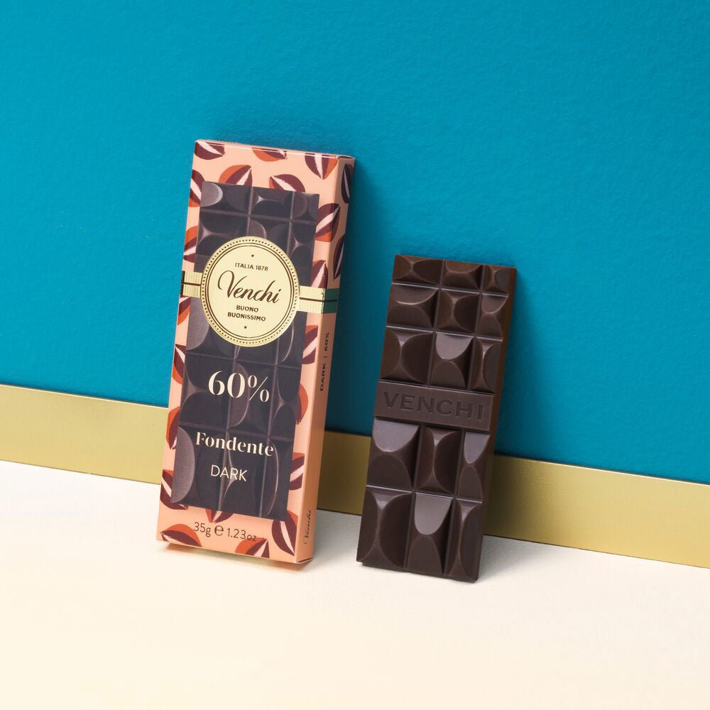 Venchi - Mini 60% Dark Chocolate Bar - The Flower Crate