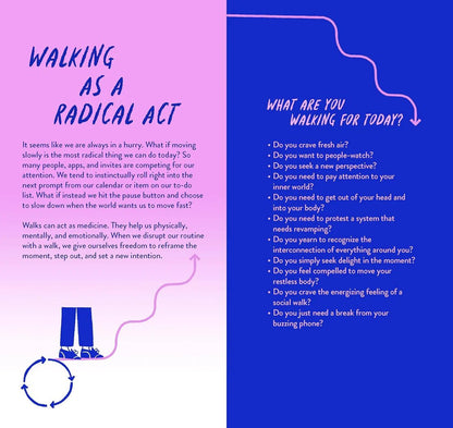 Walk &amp; Wonder - A Journal to Spark Curiosity with Every Step - The Flower Crate