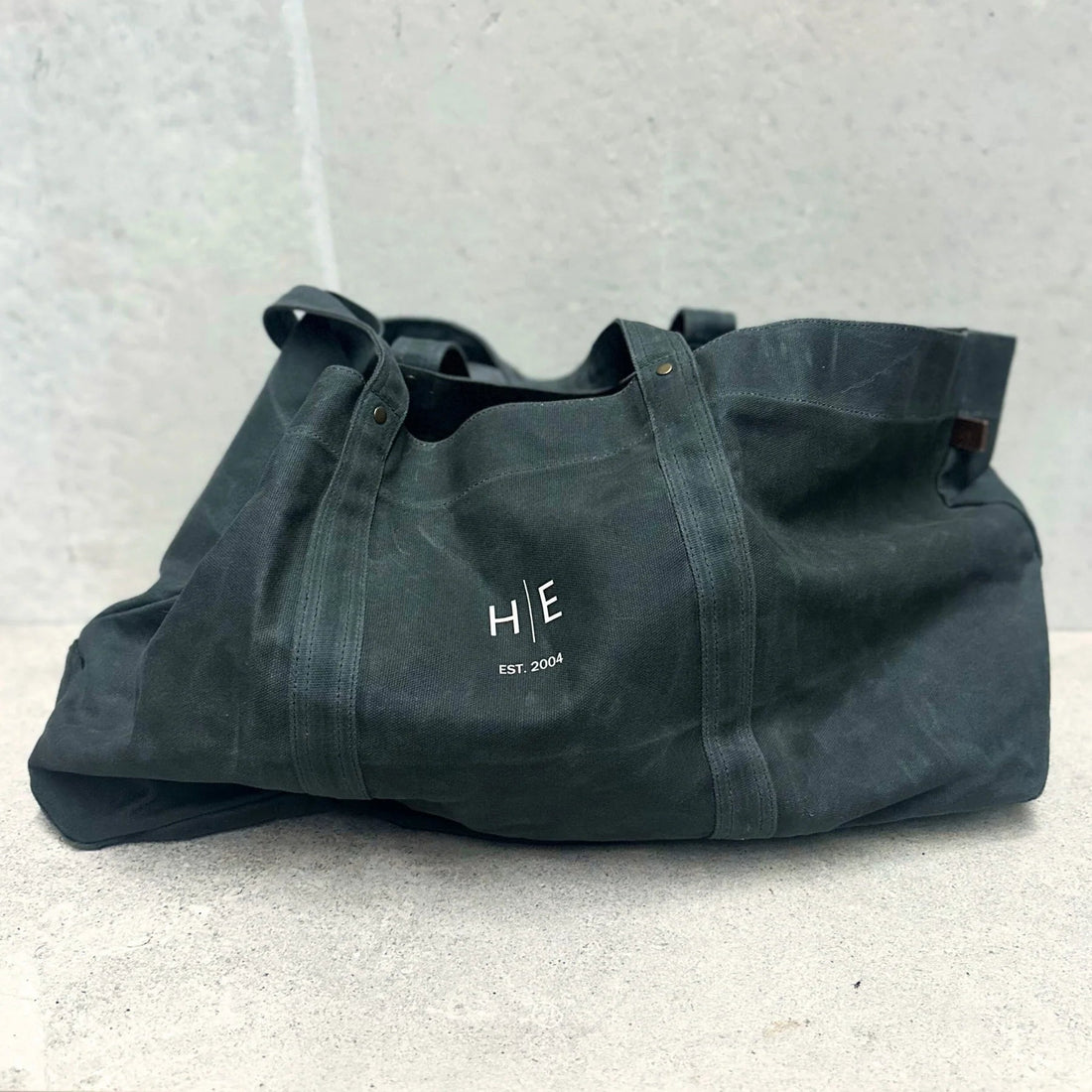 Waxed Canvas Tote Bag - The Flower Crate
