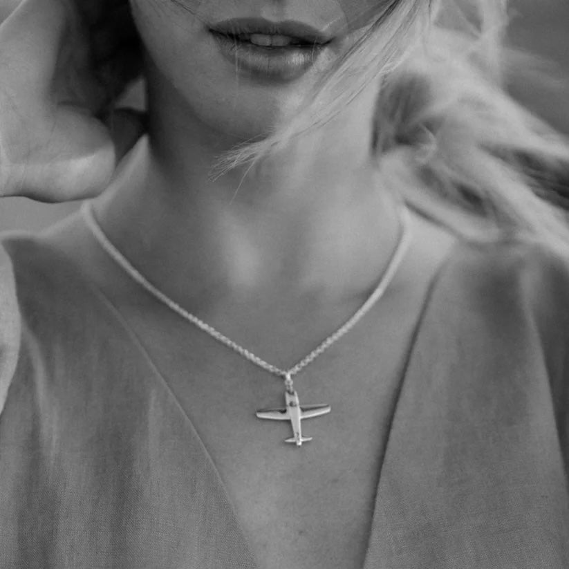 Whistle &amp; Pop - High Country Aviator Necklace - The Flower Crate