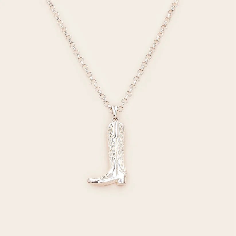 Whistle &amp; Pop - Trailblazer Cowgirl Necklace - The Flower Crate