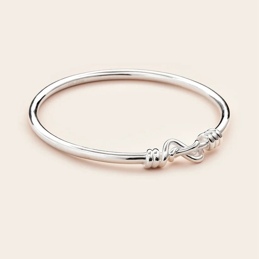 Whistle &amp; Pop - Trailblazer Elegant Eight Bracelet, Sterling Silver - The Flower Crate