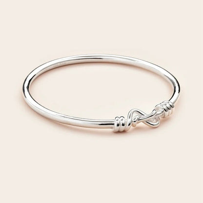 Whistle &amp; Pop - Trailblazer Elegant Eight Bracelet, Sterling Silver - The Flower Crate