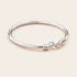 Whistle & Pop - Trailblazer Elegant Eight Bracelet, Sterling Silver - The Flower Crate