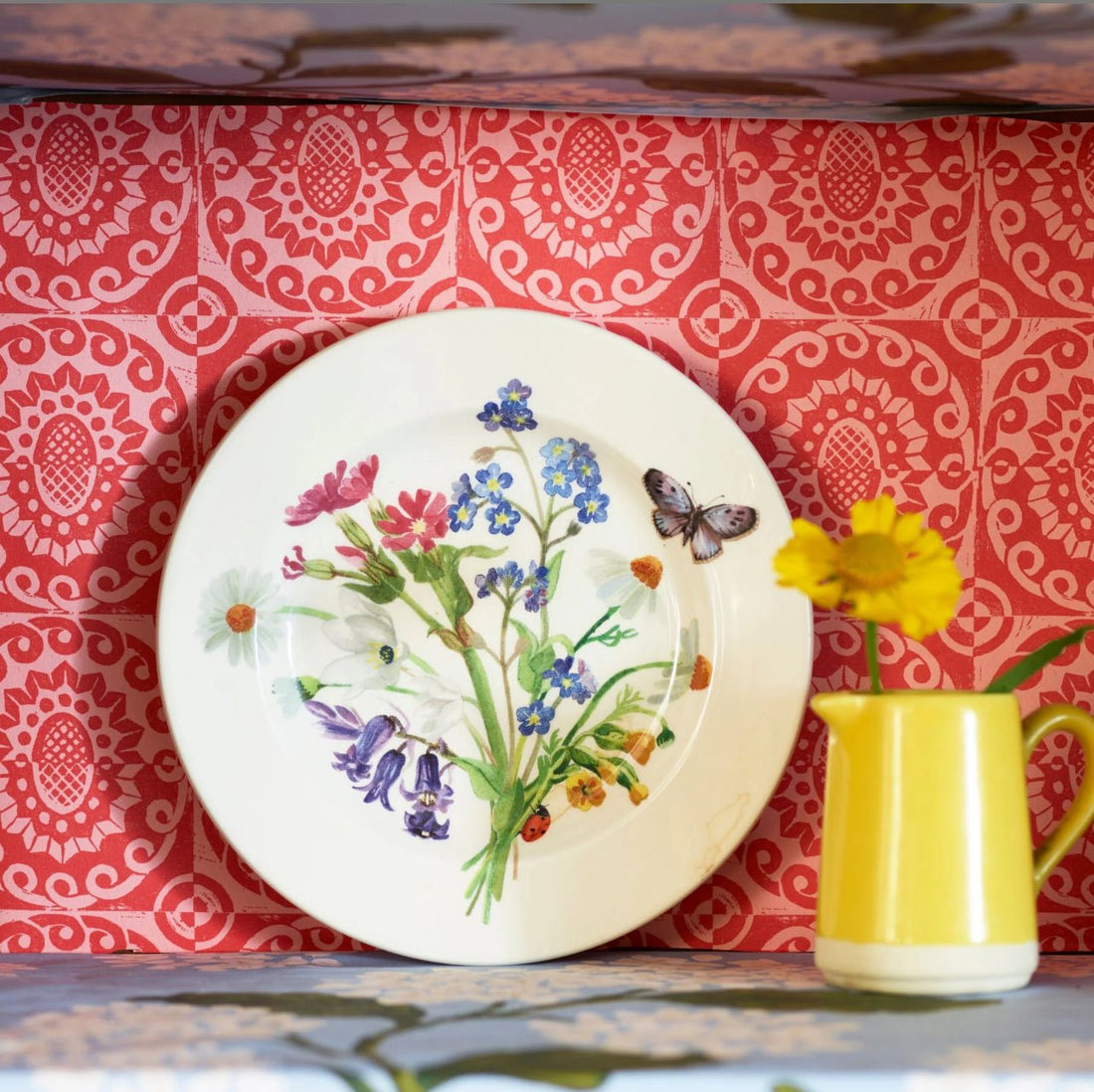 Wild Flowers 6 ½&quot; Plate by Emma Bridgewater - The Flower Crate