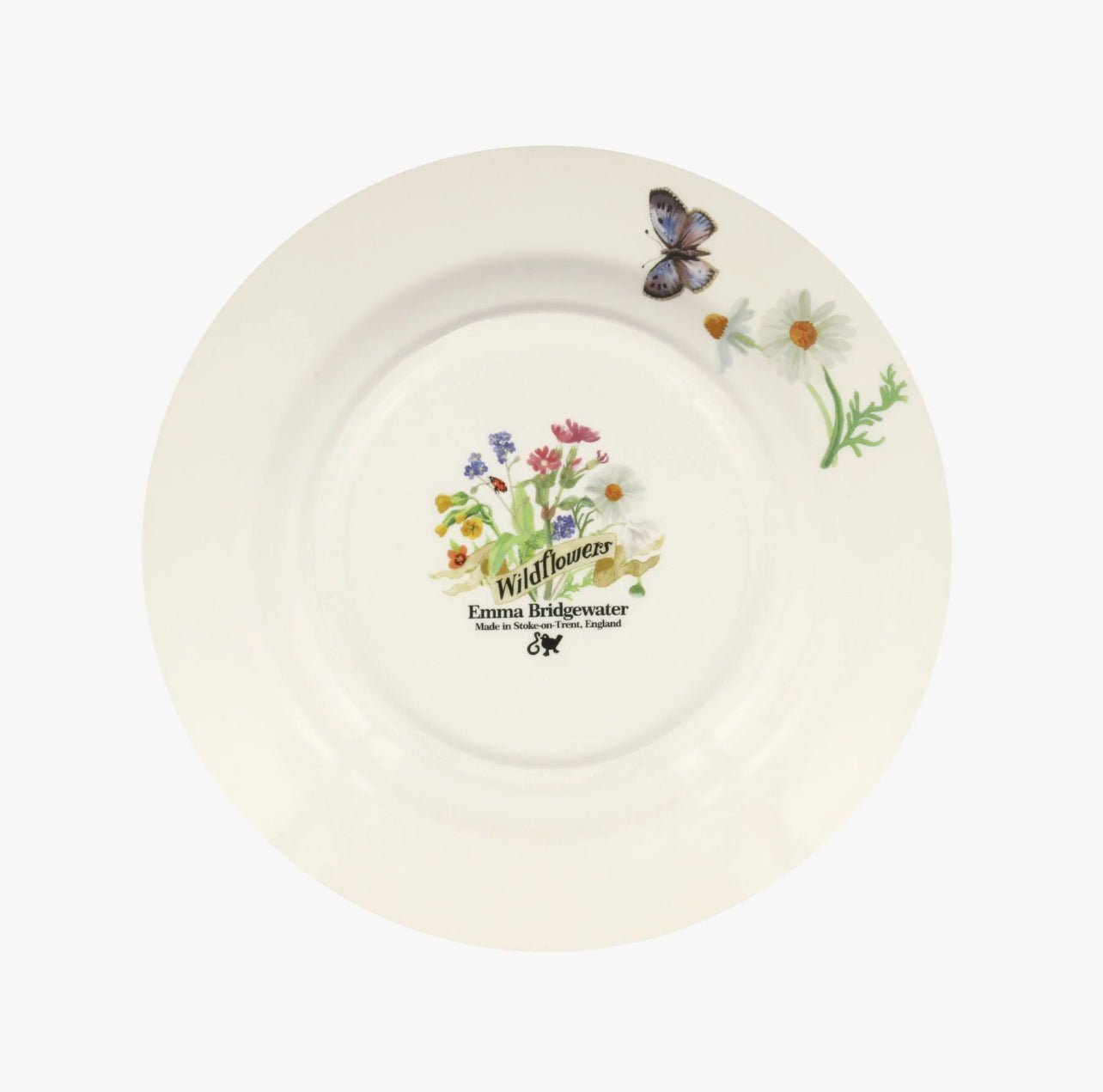 Wild Flowers 8 ½&quot; Plate by Emma Bridgewater - The Flower Crate