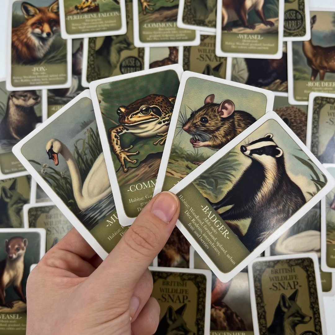 Wildlife Pairs Card Game - The Flower Crate