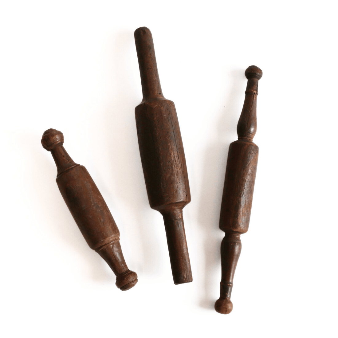 Wooden Chipati Pins - The Flower Crate