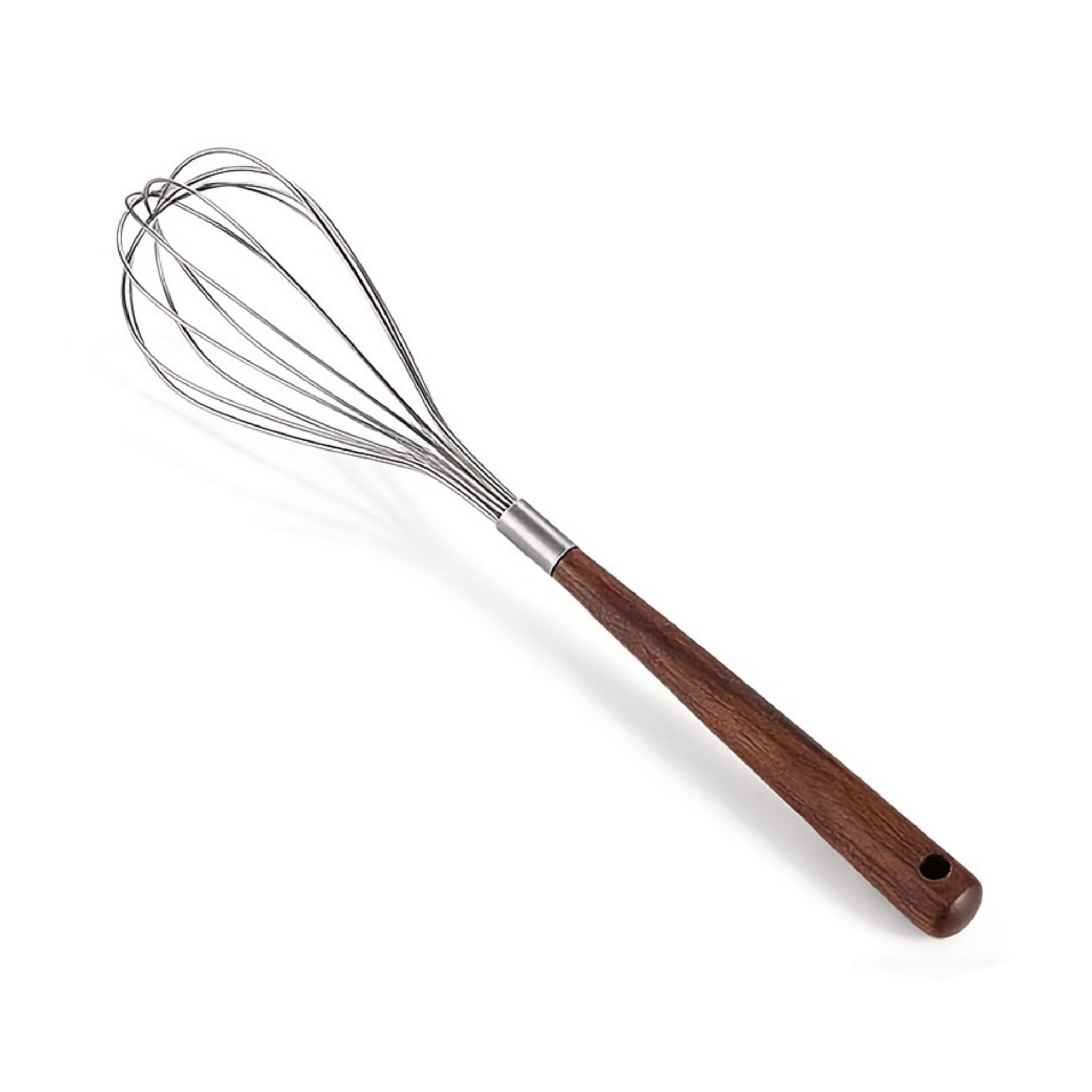 Wooden Handle Kitchen Whisk - The Flower Crate