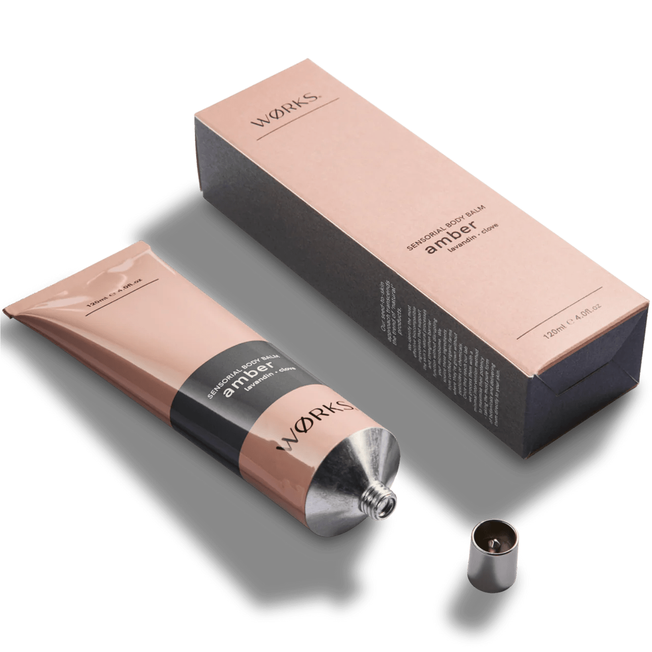 Wørks - Amber Sensorial Body Balm 120ml - The Flower Crate