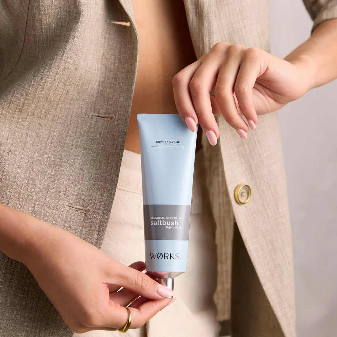 Wørks - Saltbush Sensorial Body Balm 120ml - The Flower Crate