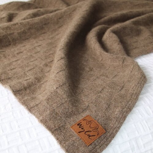 Wyld - Hug Basket Weave Blanket - The Flower Crate