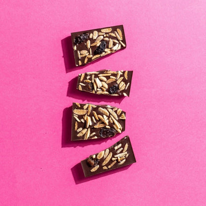 Zokoko - Salted Almond &amp; Raisin Chocolate - The Flower Crate