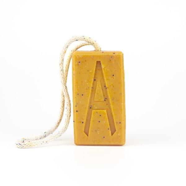Aermeda Soap - Annatto, Citrus &amp; Poppy Seed Scrub