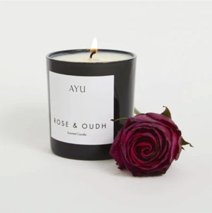 Ayu Candle Rose and Oudh