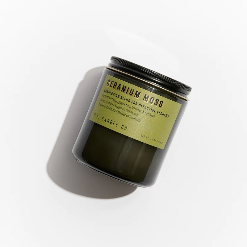 Alchemy Range: Geranium Moss - 7.2oz Candle - The Flower Crate