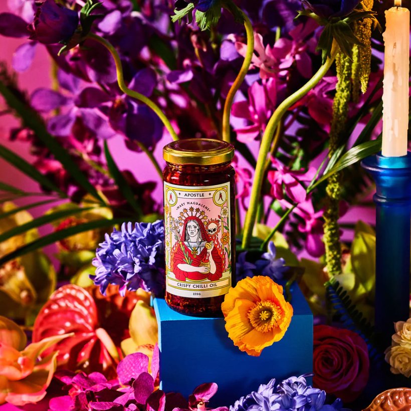 Apostle Hot Sauce - Mary Magdalene Crispy Chilli Oil - The Flower Crate