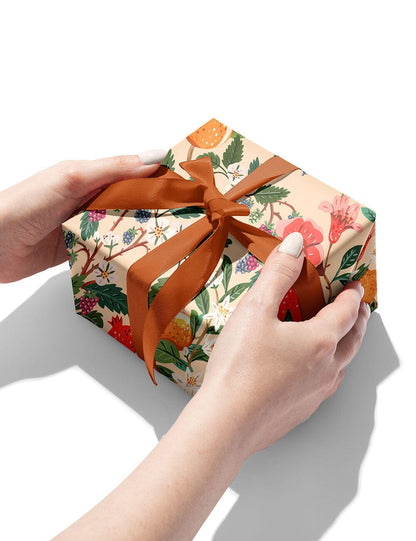Bespoke Letterpress - Gift Wrap Roll - The Flower Crate