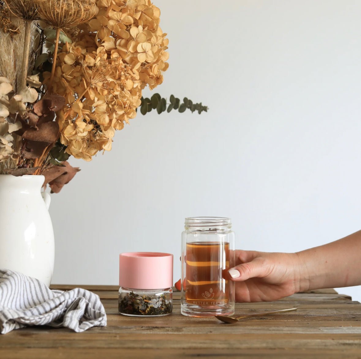 Better Tea Co - Tea Infuser Flask - The Flower Crate