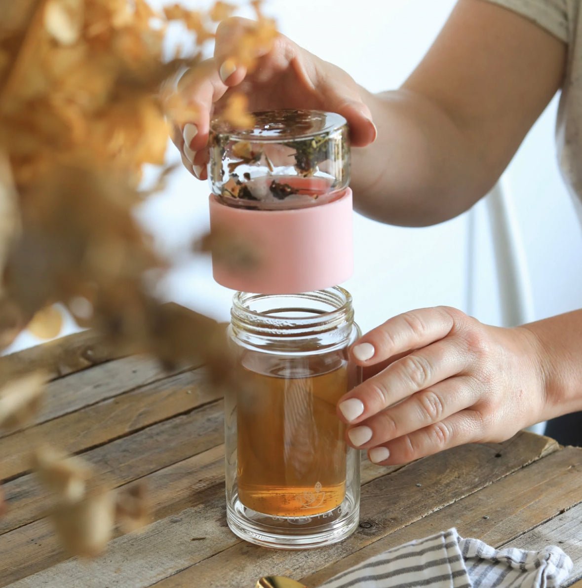 Better Tea Co - Tea Infuser Flask - The Flower Crate