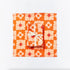 Bonnie and Neil - Carnation Orange Linen Napkin - The Flower Crate