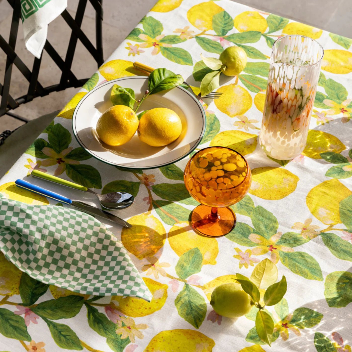 Bonnie &amp; Neil Capri Yellow Tablecloth - The Flower Crate