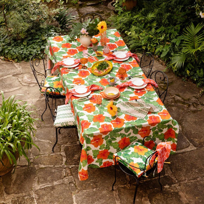 Bonnie &amp; Neil Hibiscus Red Tablecloth - The Flower Crate