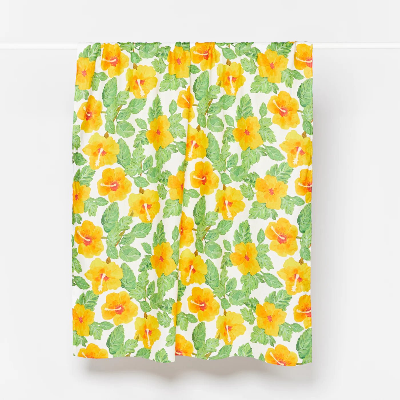 Bonnie &amp; Neil Hibiscus Yellow Tablecloth - The Flower Crate