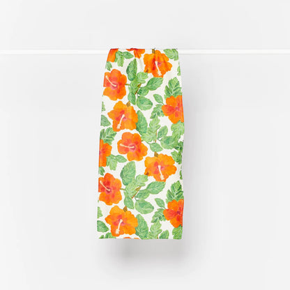 Bonnie &amp; Neil Red Hibiscus Table Runner - The Flower Crate