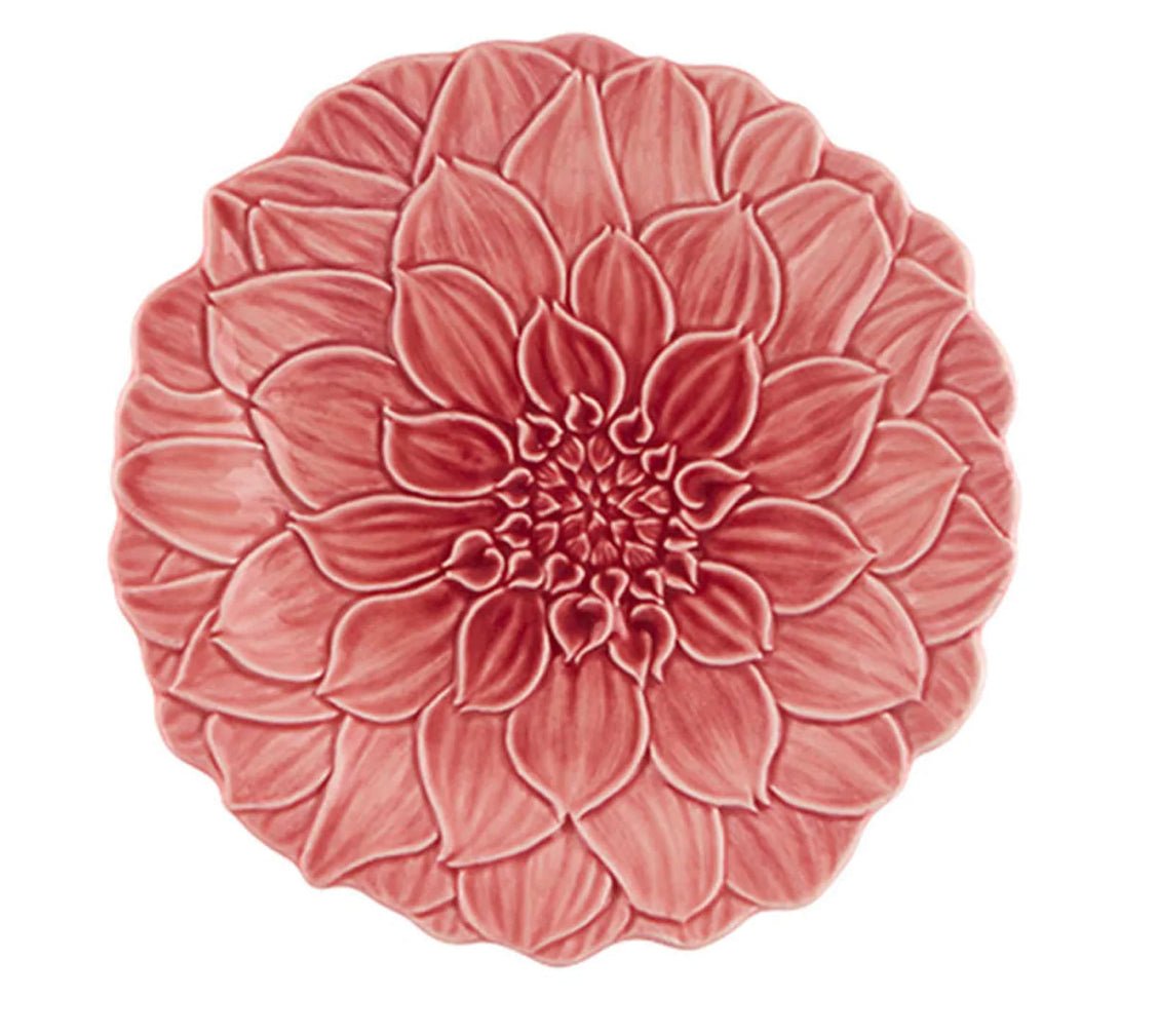 Bordallo Pinheiro - Maria Flor Dahlia Dessert Plate - The Flower Crate