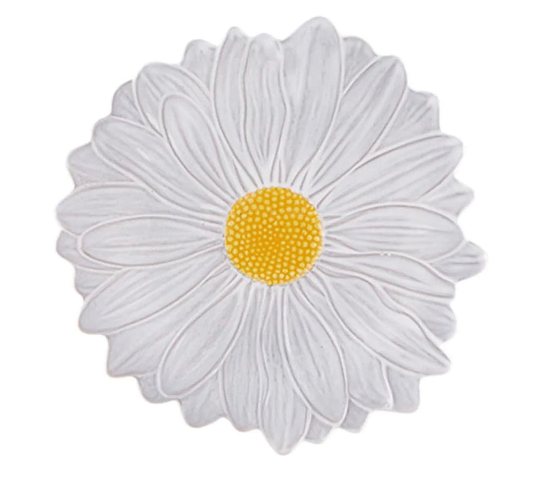 Bordallo Pinheiro - Maria Flor Daisy Dessert Plate - The Flower Crate