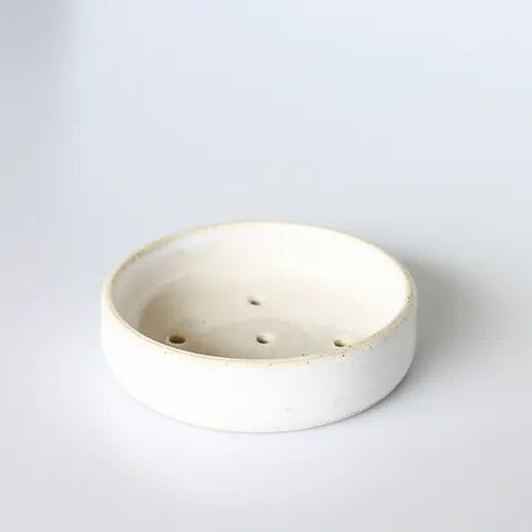 Botanical - Pottery Soap Dish - The Flower Crate