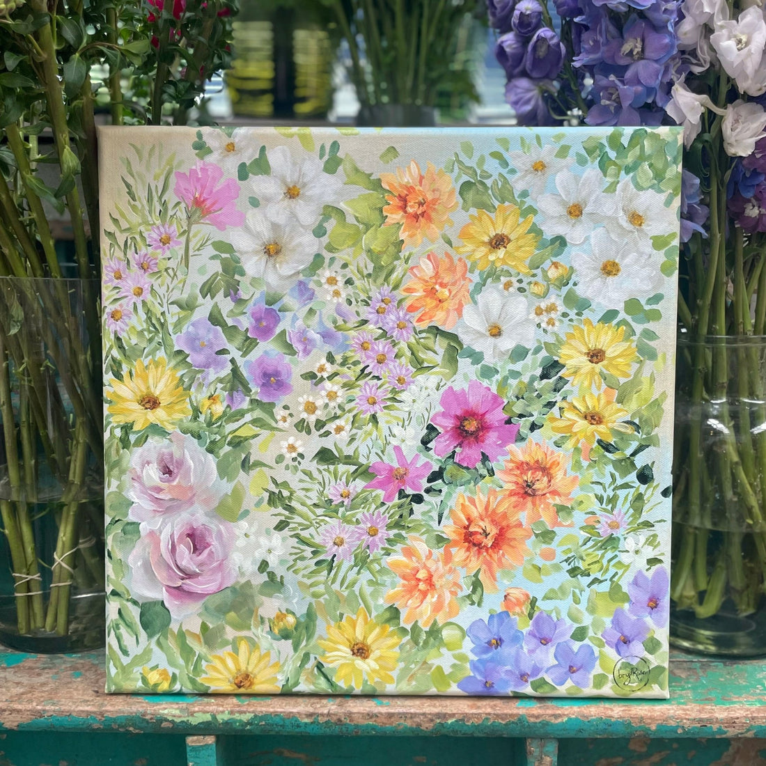 Brya Rose Floral Garden Series - Three - The Flower Crate