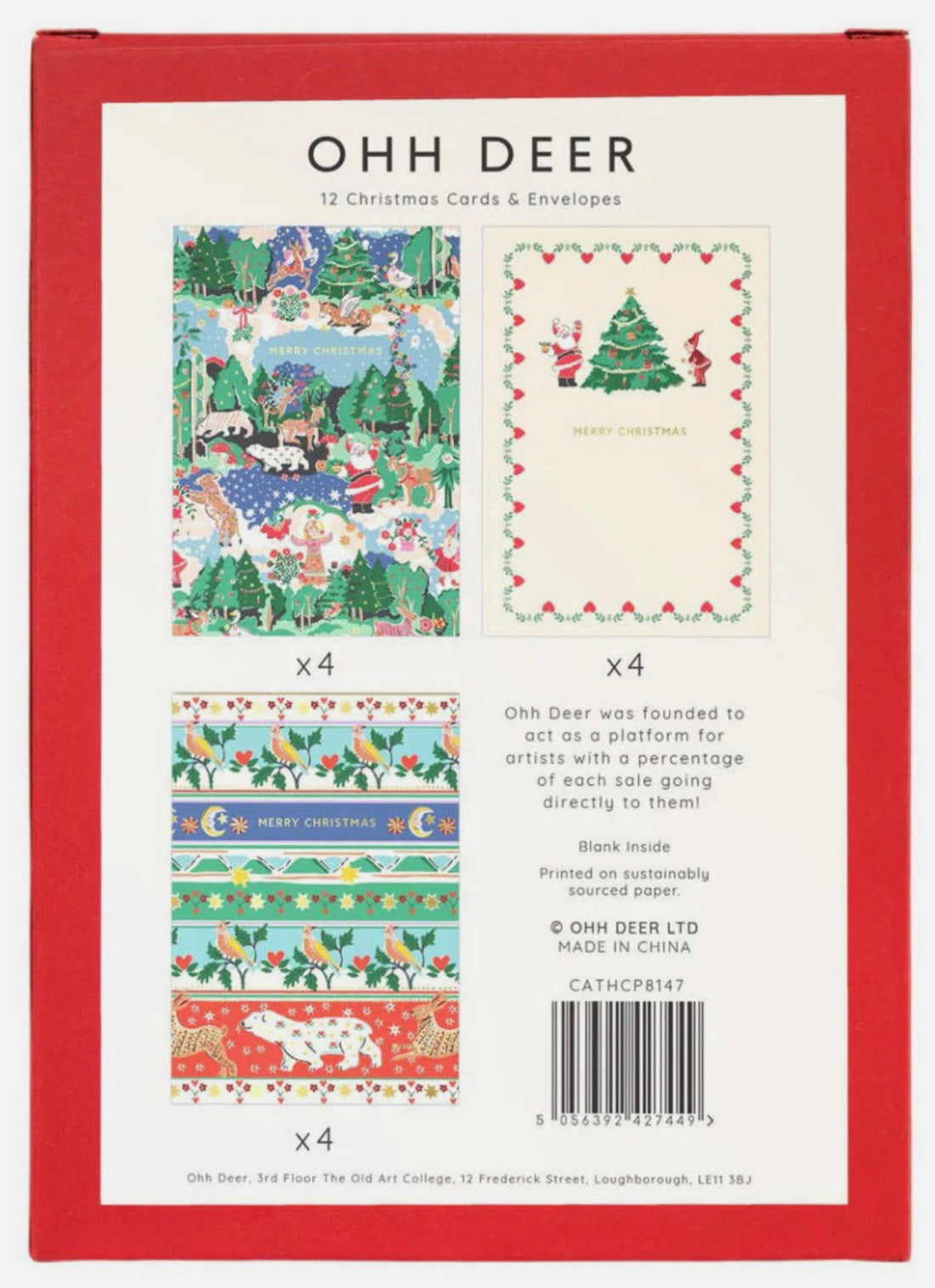 Cath Kidston - Christmas Card Pack - The Flower Crate