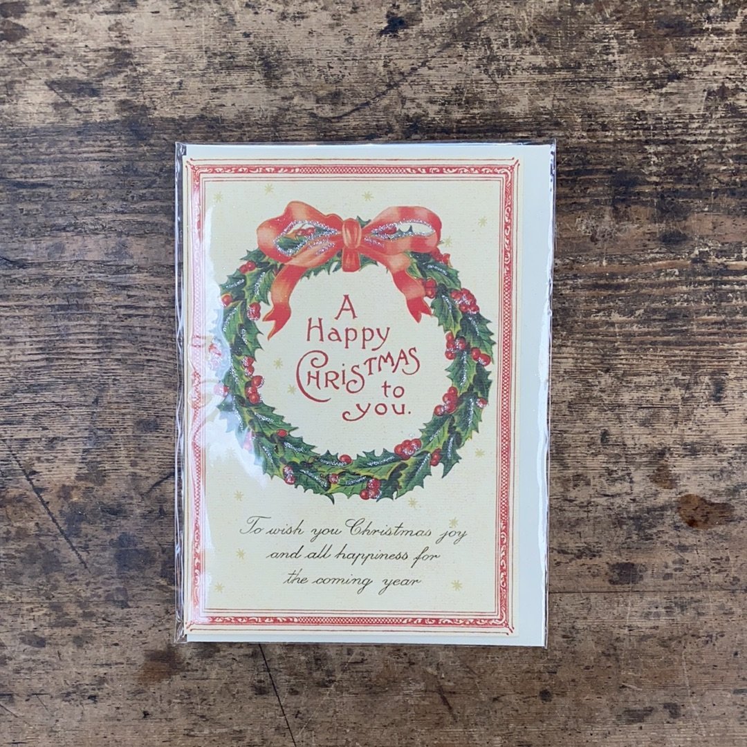 Cavallini and Co Christmas Card - The Flower Crate