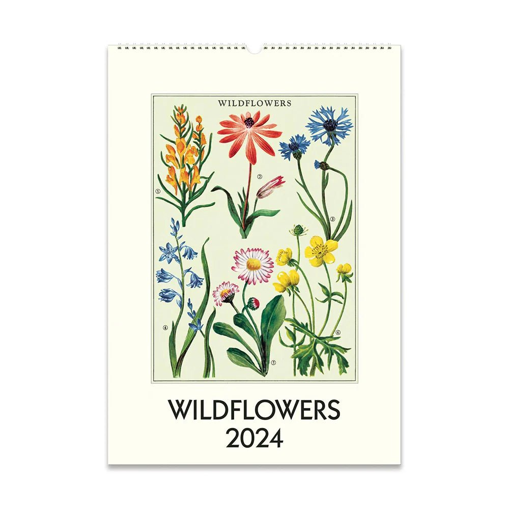 Cavallini &amp; Co - 2024 Wall Calendar - The Flower Crate