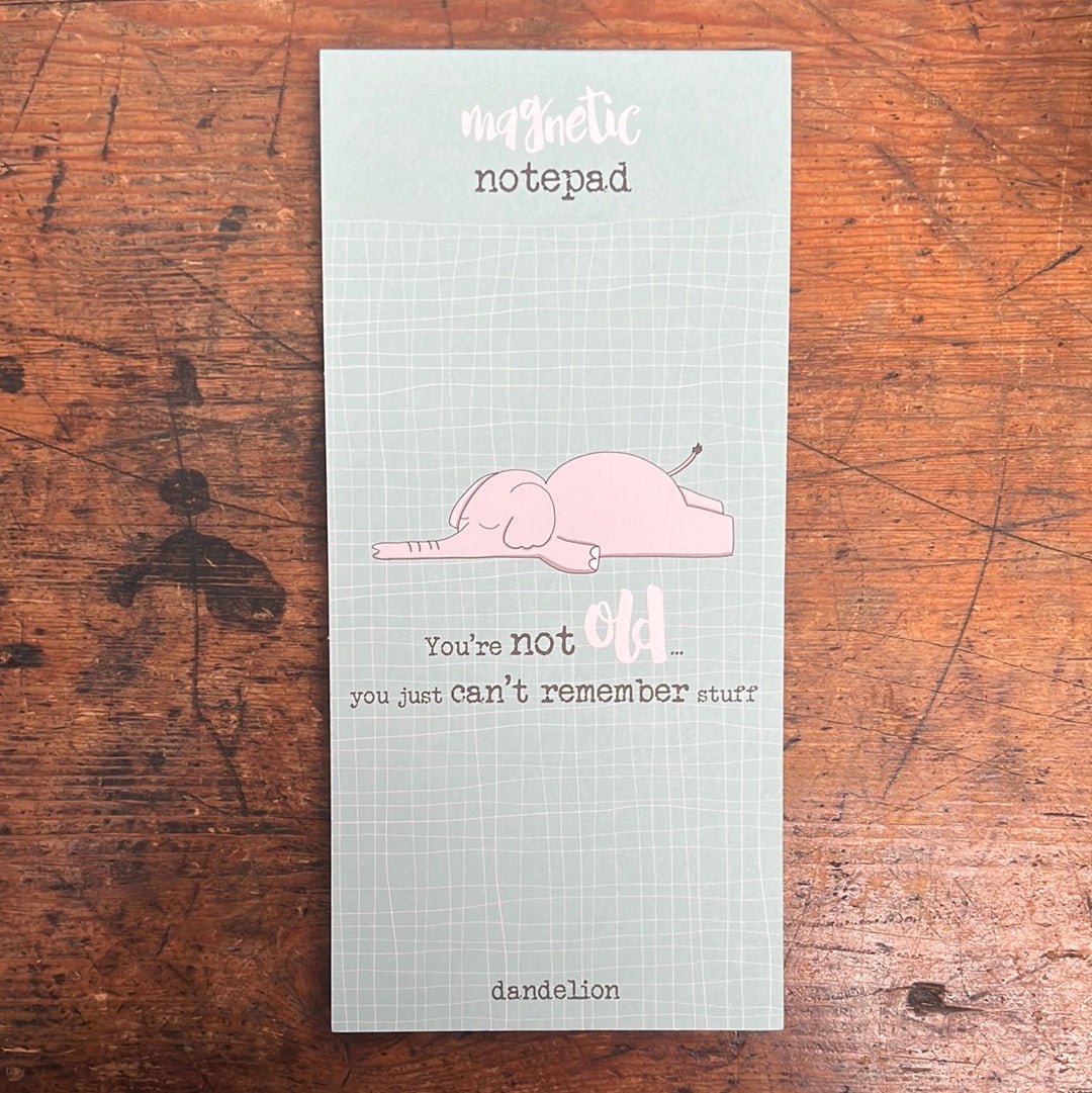 Dandelion Stationery - Magnetic Shopping List - The Flower Crate