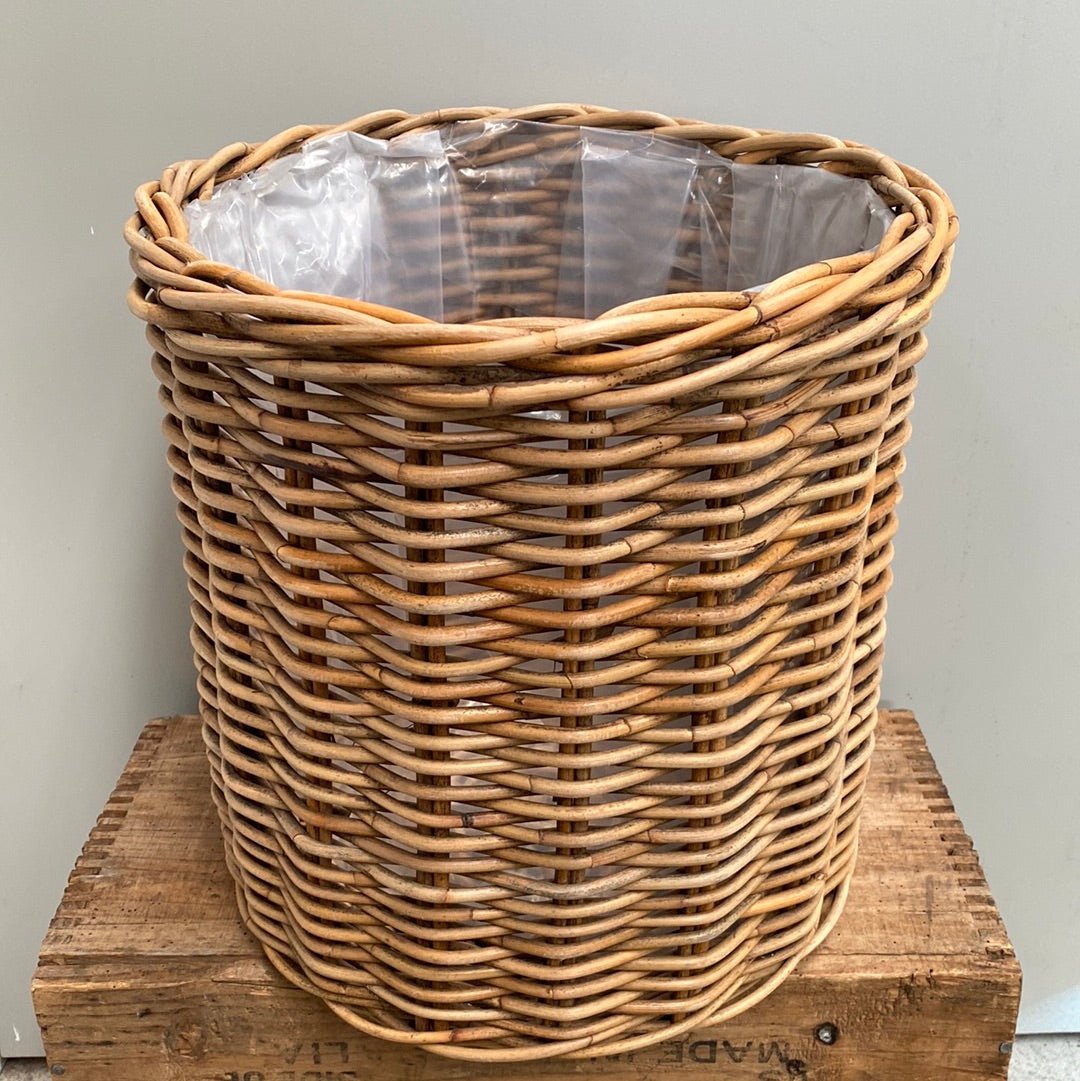 Dark Wicker Baskets - The Flower Crate